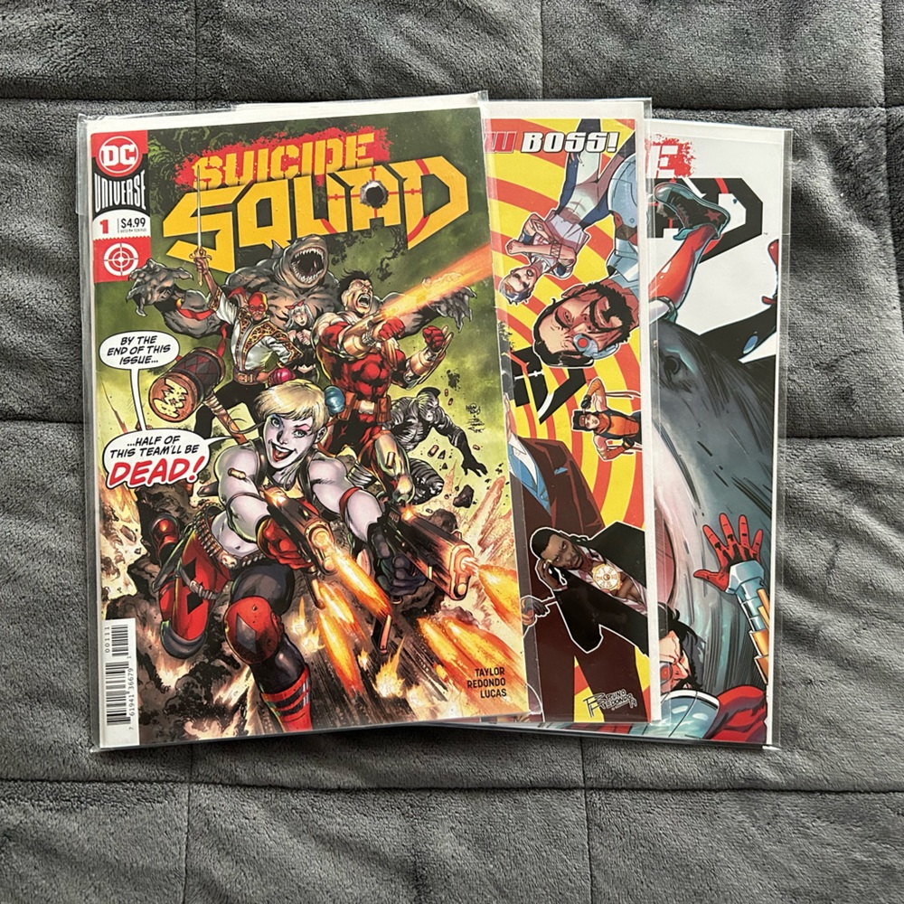 SUICIDE SQUAD ISSUES 1-3